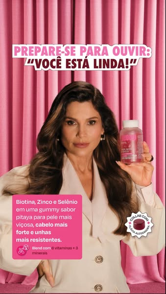 Guday ad: Vocês pediram. A Guday entregou. 💖 O novo Hair, Skin & Nails chegou para…